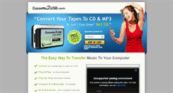 Desktop Screenshot of cassettetousb.com